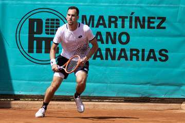 Jornada de este miércoles en Telde del ATP Gran Canaria Challenger/TA.
